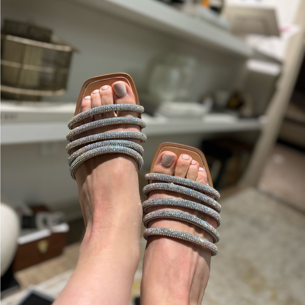 Aldo sandals sparkles